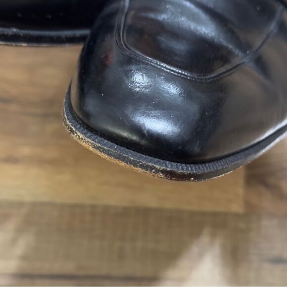Gucci Men’s Vintage Classic Dress Shoes Size 41 1/2 main image 4